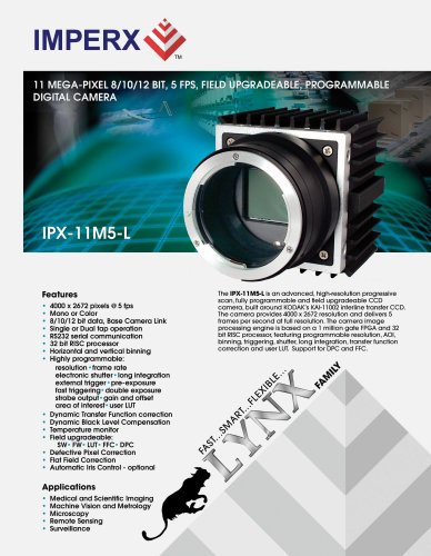 11 Megapixel Camera Link (IPX-11M5--L)