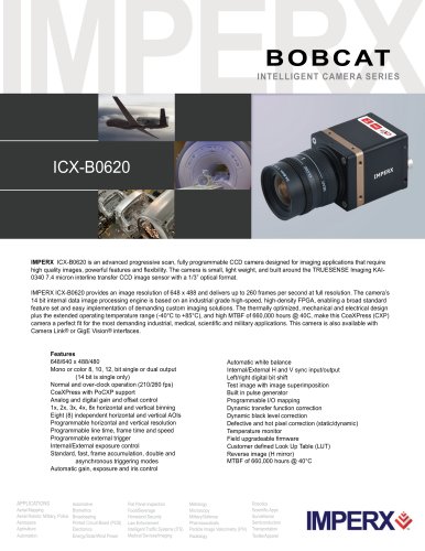 VGA CoaXPress (ICX-B0620)