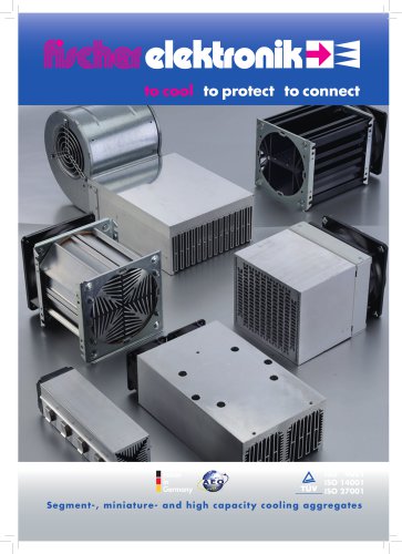 Segment-, miniature- and high capacity cooling aggregates