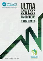 ULTRA LOW LOSS AMORPHOUS TRANSFORMERS