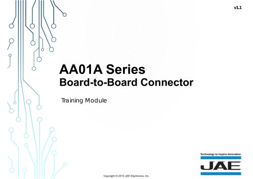 AA01A 0.5mm pitch, stacking type, Board-to-Board Connectors