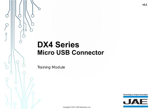 DX4 Series Micro USB Connector