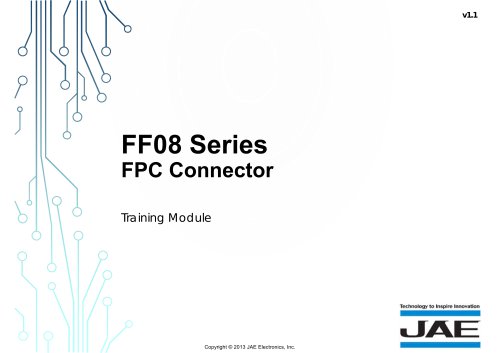 FF08 Series FPC Connector