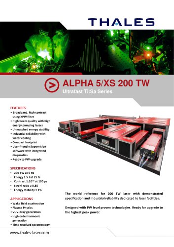 ALPHA 5/XS 200 TW