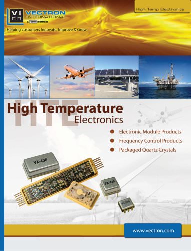 High Temperature Electronic Module Brochure.