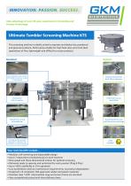 Ultimate Tumbler Screening Machine KTS
