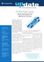 In the Fast Lane: New Solutions for Battery Potting