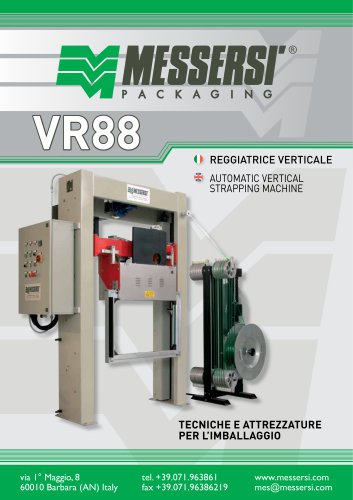 VR88 automatic vertical strapping machine