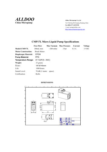 Liquid Micro pump self-priming