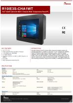 10.4" Intel® Celeron® N6211 Chassis Wide Temperature Panel PC R10IE3S-CHA1WT