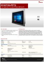 10.4" Intel® Core™ i5-1135G7 PP Series HMI Panel PC R10IT3S-PPT2