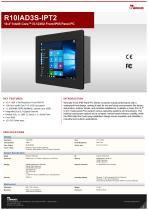 10.4" Intel® Core™ i5-1235U Front IP65 Panel PC R10IAD3S-IPT2