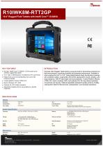 10.4" Rugged Field Tablets with Intel® Core™ i5-8265U  R10IWK8M-RTT2GP