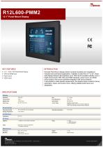 12.1" Panel Mount Display