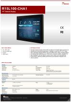 15" Chassis Industrial Touchscreens R15L100-CHA1