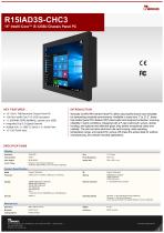 15" Intel® Core™ i5-1235U Chassis Panel PC R15IAD3S-CHC3
