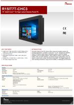 15” Intel® Core™ i5 (Tiger Lake) Chassis Panel PC R15IT7T-CHC3