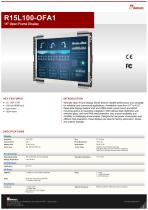 15” Open Frame Display R15L100-OFA1