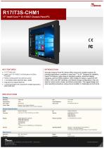 17" Intel® Core™ i5-1135G7 Chassis Panel PC R17IT3S-CHM1