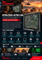 19" G-WIN Full IP67 NVIS Display R19L100-67N1-NI