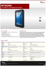 7-inch ARM A73 + A53 Rugged Android Tablet M700DM9