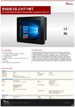 8.4" Intel® Celeron® N6211 Chassis Wide Temperature Panel PC R08IE3S-CHT1WT