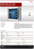 8.4” Open Frame High Brightness Display R08T200-OFT1HB