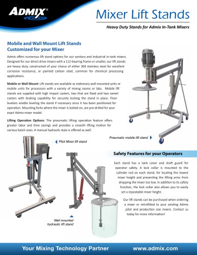 Mixer Lift Stands