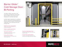 Barrier Glider® Cold Storage Door - Bi-Parting