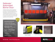 Defender: Automated Barrier Door