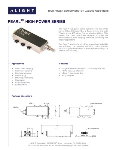 PEARL™ HIGH-POWER MODULES