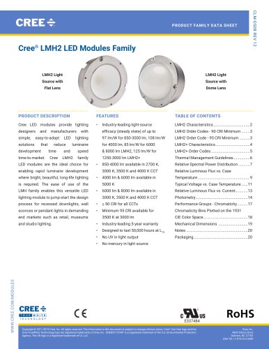 Cree® LMH2 LED Modules Family