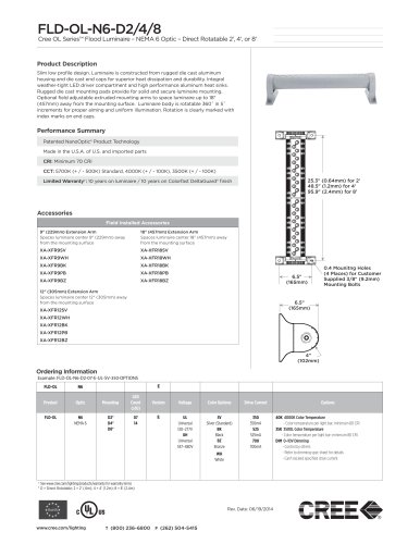 OL Series Accent/Flood - NEMA 6