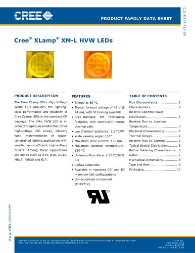 XM-L High-Voltage White