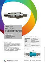 Optical feedthrough