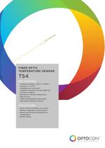TS4 - Fiber optic temperature sensor