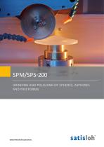 Precision Optics - SPM/SPS-200 - Grinding and Polishing spheres, aspheres and freeform