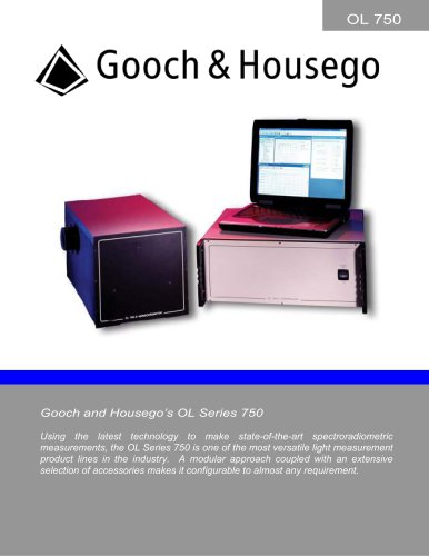 OL Series 750 Automated Spectroradiometric Measurement System