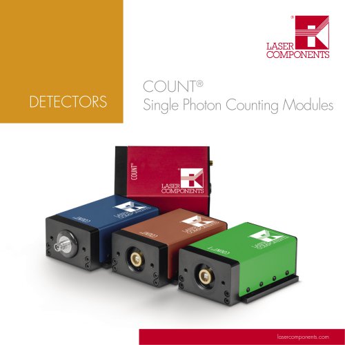 COUNT® Single Photon Counting Modules