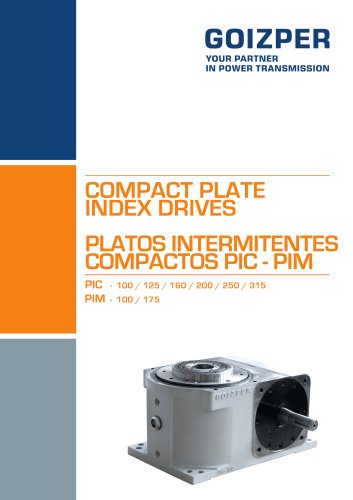 PIC-PIM Compact Intermittent Units Catalogue -Goizper Industrial