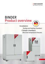 BINDER Product overview