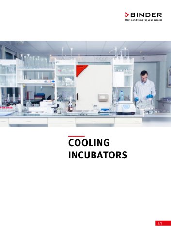 Cooling incubators  KT | KB ECO | KB | KB PRO series