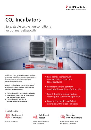 Flyer CO2 incubators