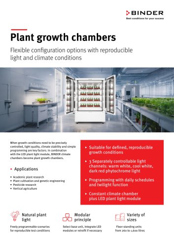 Flyer Plant Growth Chamber