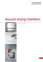 Vacuum drying chambers