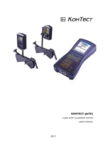 qb701 - Laser Shaft Alignment System