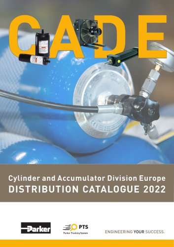 Cylinder and Accumulator Division Europe DISTRIBUTION CATALOGUE 2022