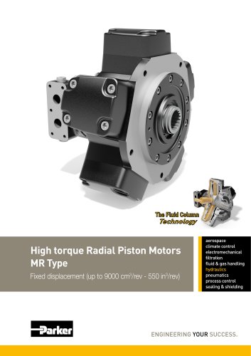 High torque Radial Piston Motors MR Type