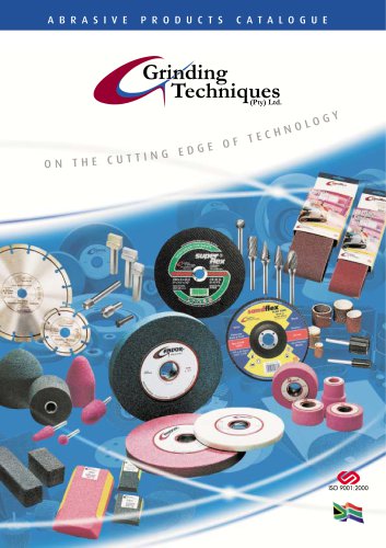 ABRASIVE PRODUCTS CATALOGUE