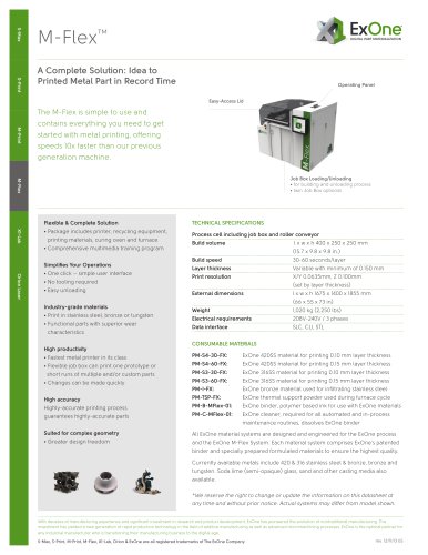 M-Flex Metal 3D Printing System